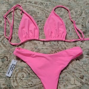 Bright Pink Bikini Set